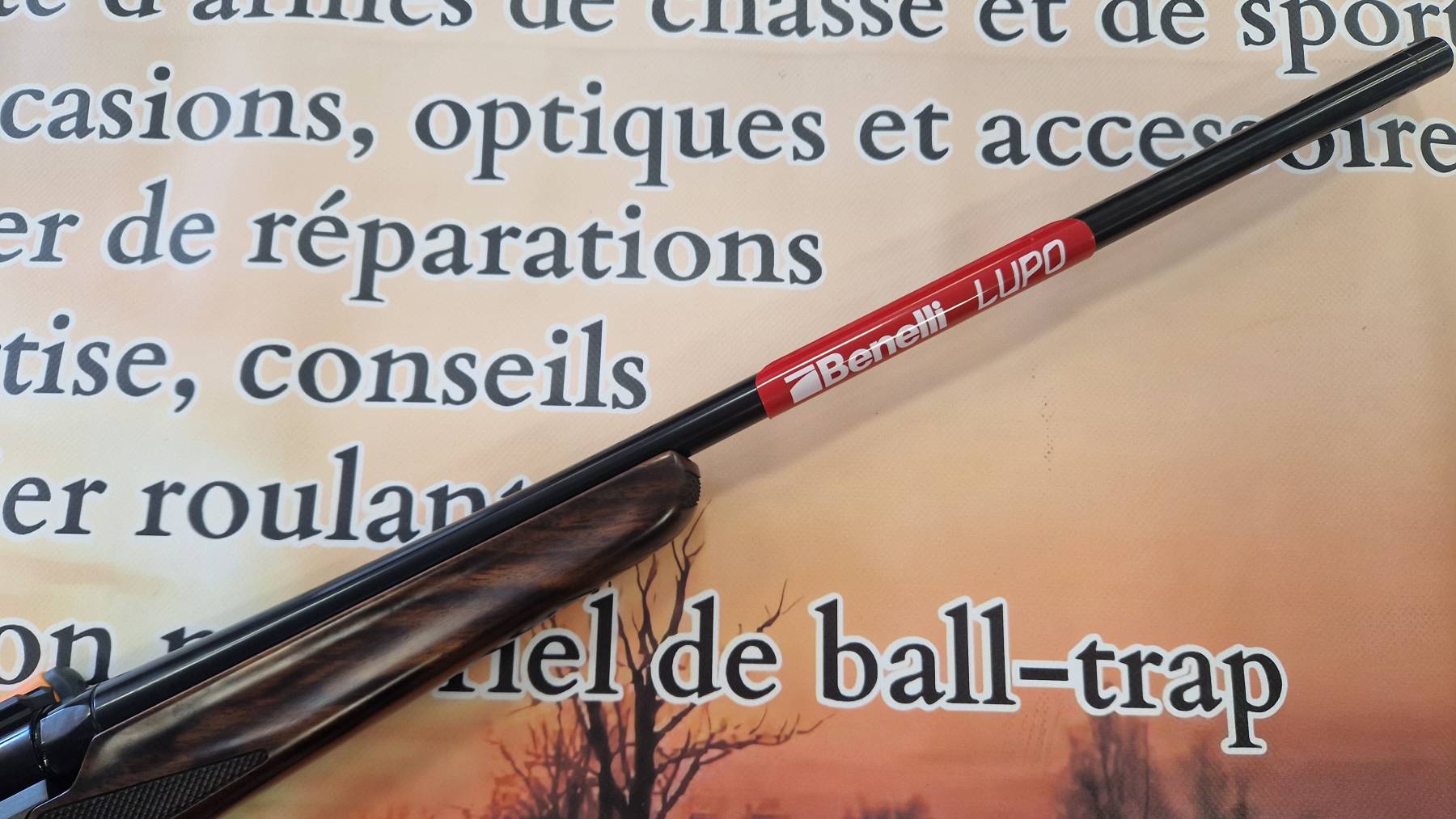 Carabine à verrou BENELLI Lupo Wood Busc réglable
