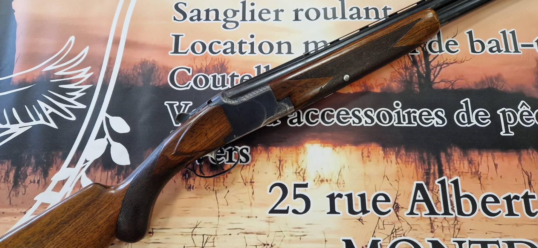 Fusil superposé BROWNING B25