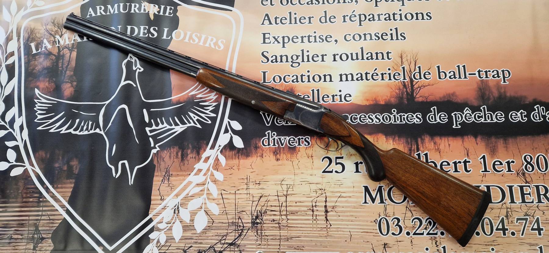 Fusil superposé BROWNING B25