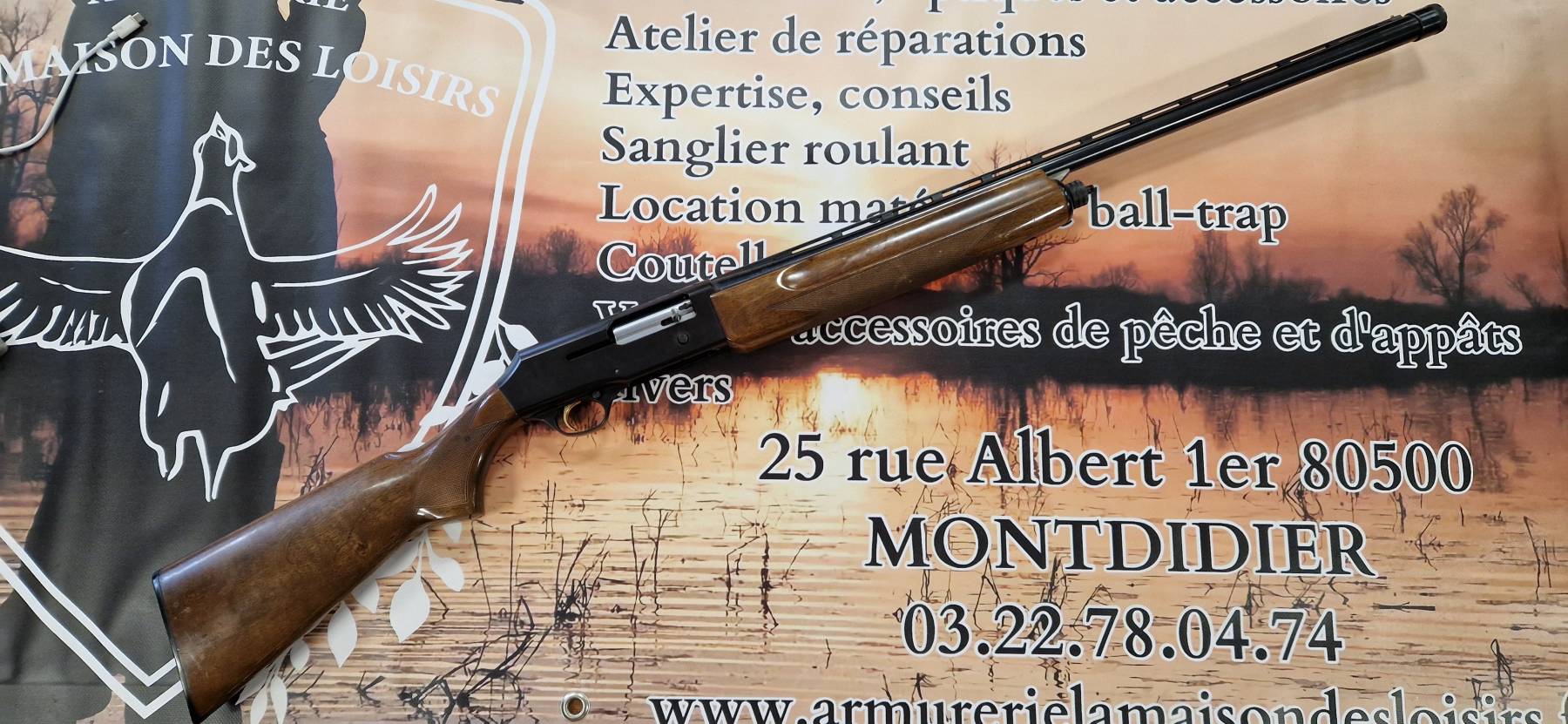 Fusil semi-automatique BROWNING B80