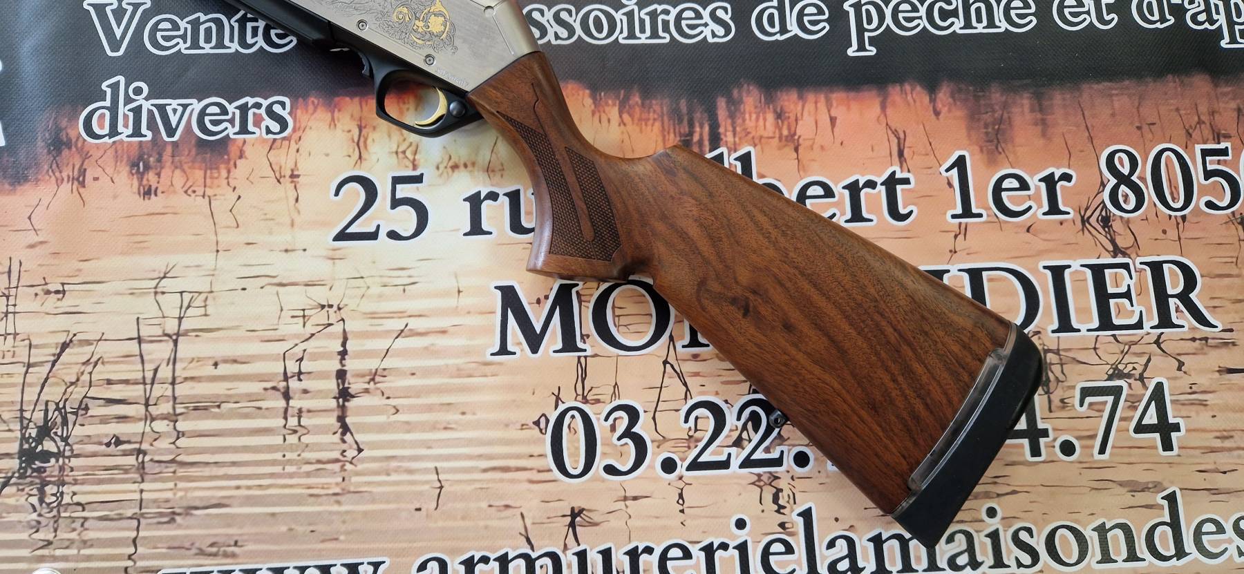 Carabine semi-automatique BROWNING Bar LongTrac gauchère