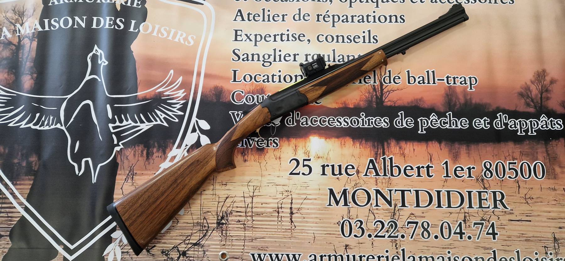 Carabine express CHAPUIS S12 Aimpoint