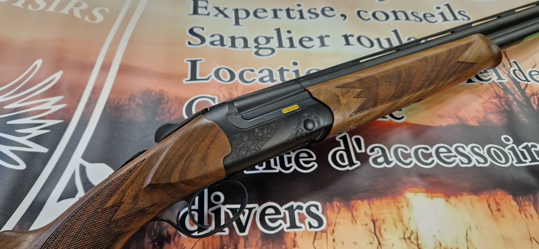 Fusil superposé FABARM Elos A2 Notte