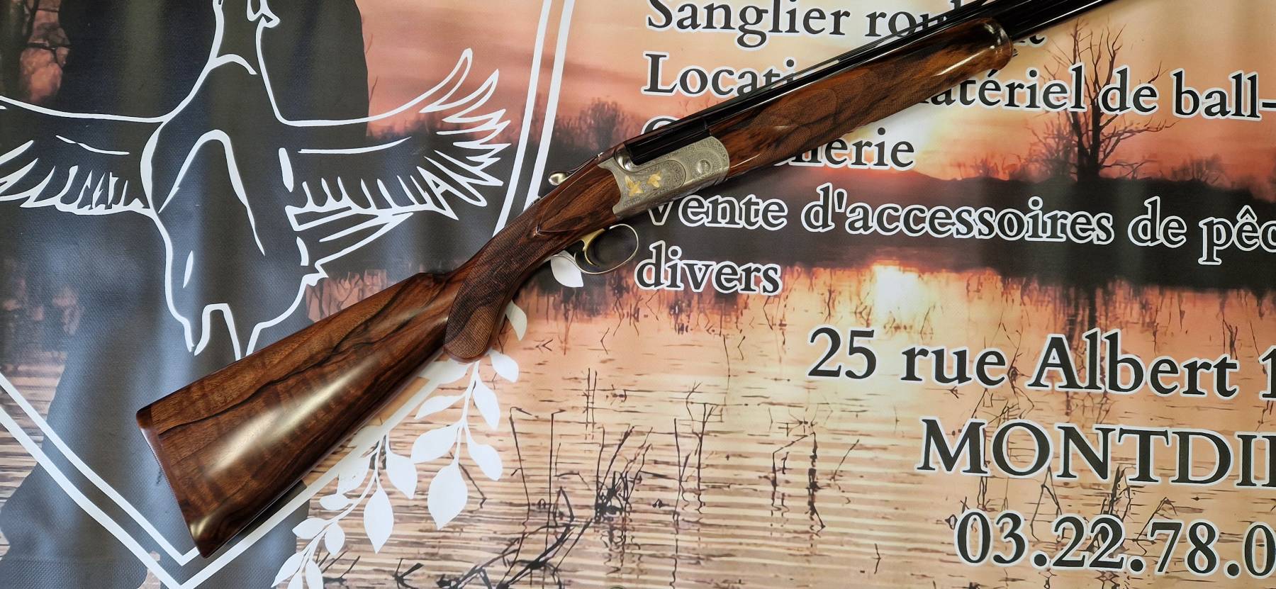 Fusil superposé CAESAR GUERINI Tempio calibre 20