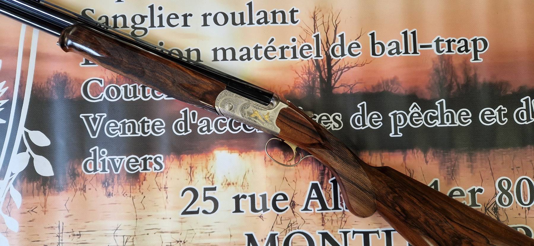 Fusil superposé CAESAR GUERINI Tempio calibre 20