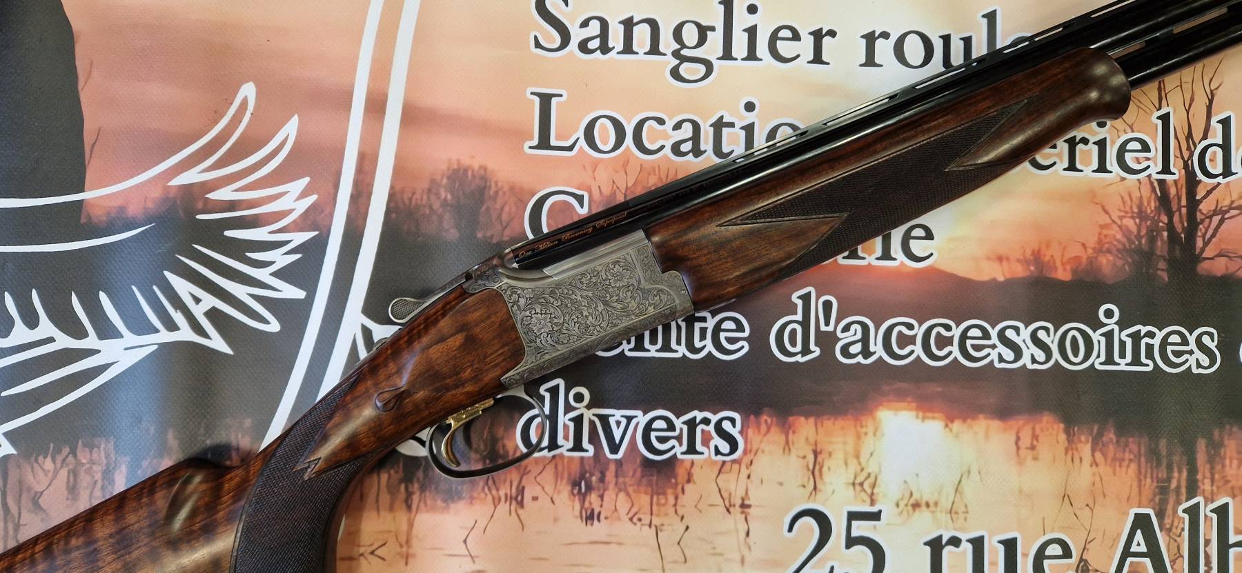 Fusil de parcours BROWNING B525 Edition Spéciale
