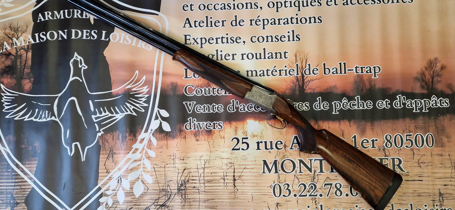 Fusil de parcours BROWNING B525 Edition Spéciale