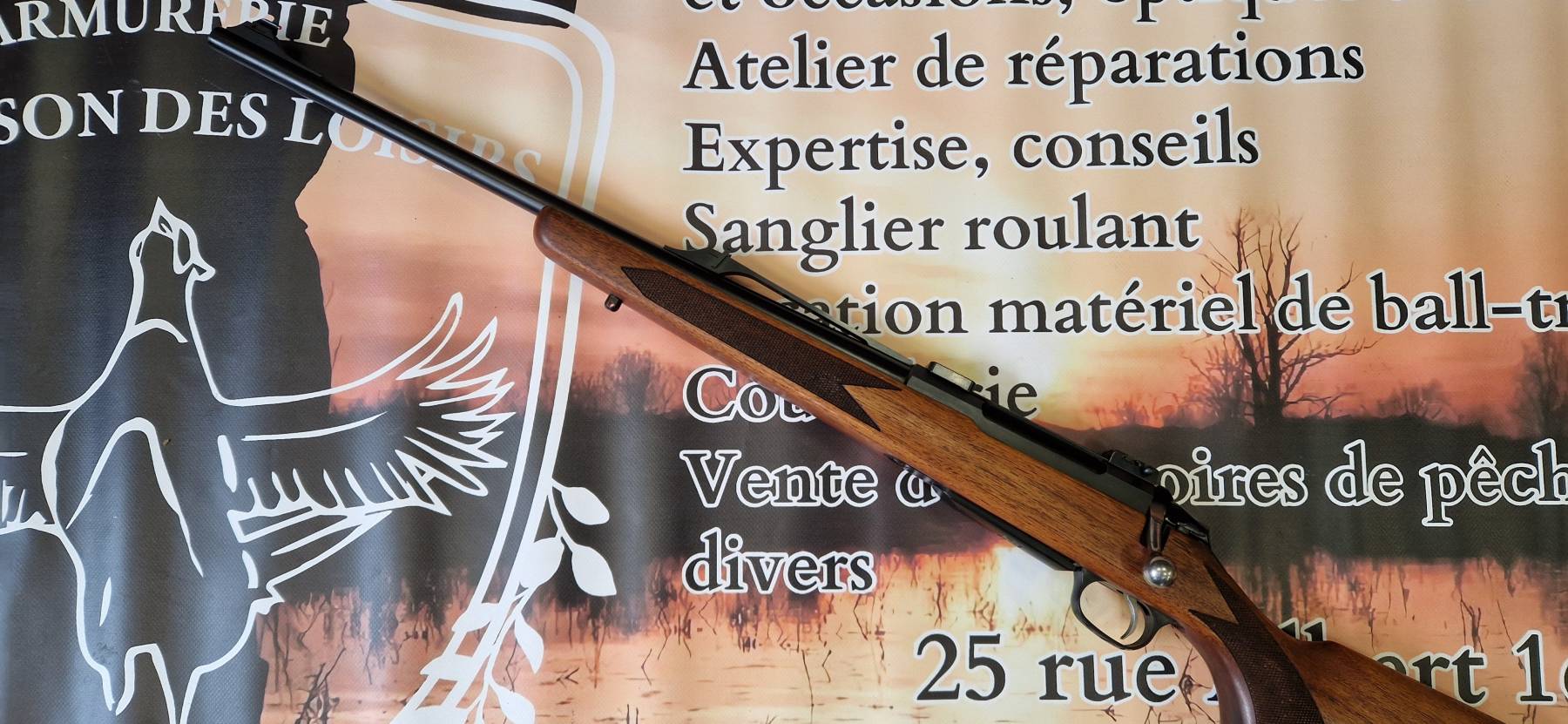 Carabine à verrou TIKKA M690 gauchère