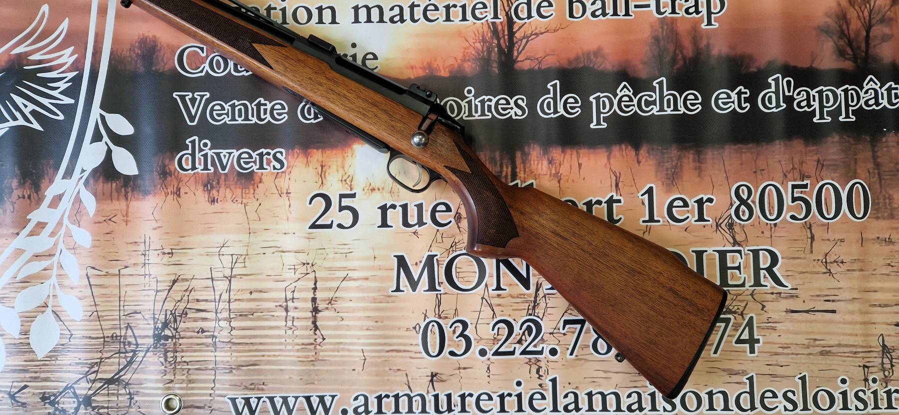 Carabine à verrou TIKKA M690 gauchère