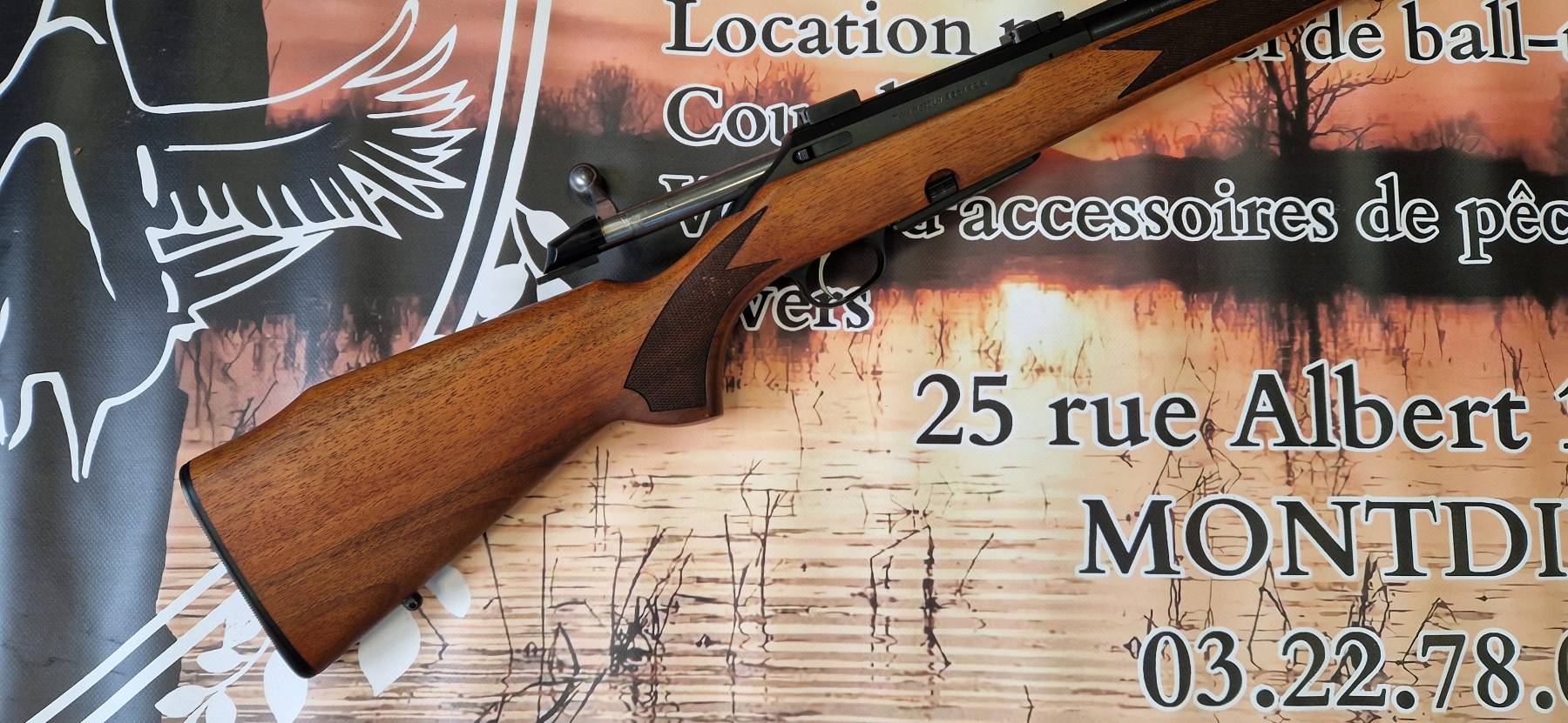 Carabine à verrou TIKKA M690 gauchère