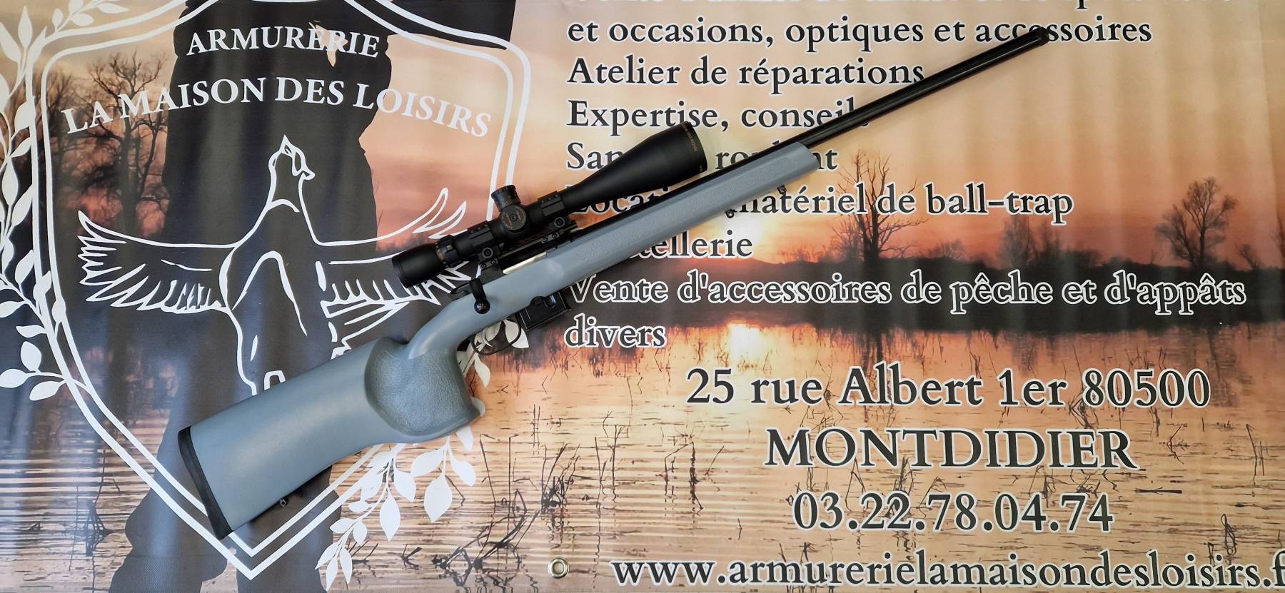 Carabine à verrou CZ 527 Varmint MTR calibre .222 rem