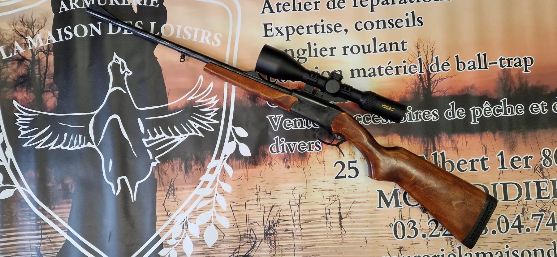 Carabine monocoup Kiplauf BAIKAL IJ18