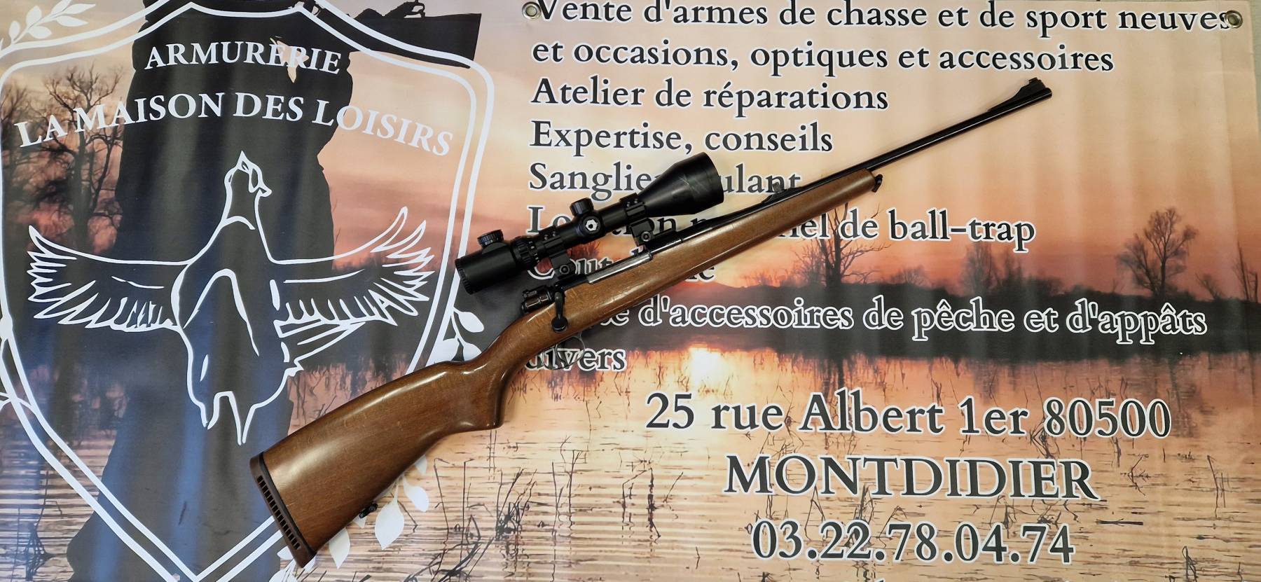 Carabine à verrou BRNO K98