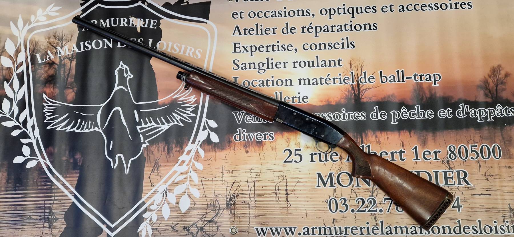 Fusil semi-automatique MANUFRANCE Perfex calibre 16/70