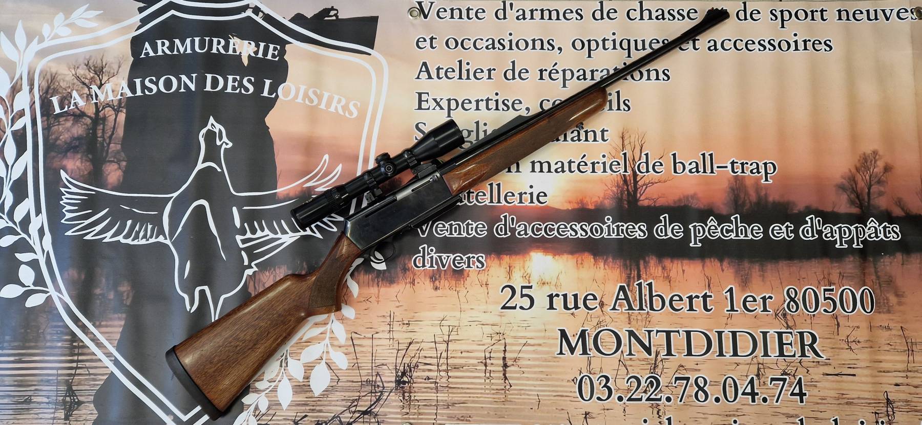 Carabine semi-automatique BROWNING Bar MK1