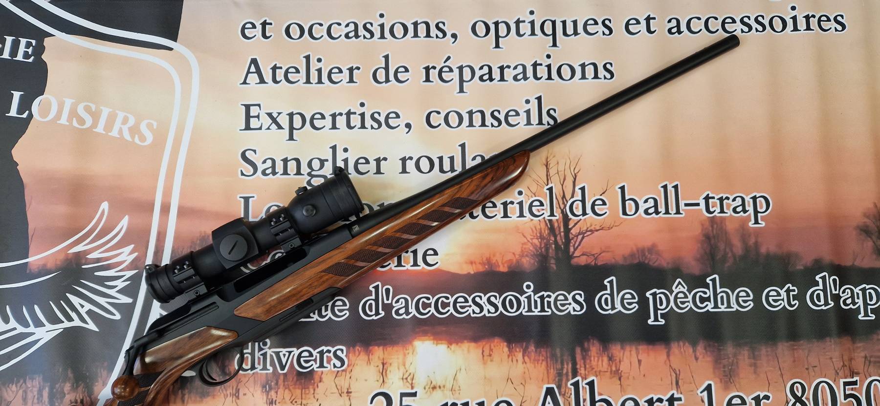 Carabine à réarmement linéaire MERKEL RX Helix Altesse grade 6