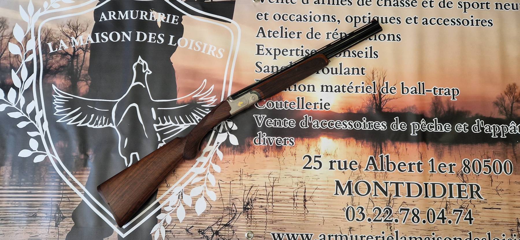 Fusil superposé RIZZINI Aurum calibre 20