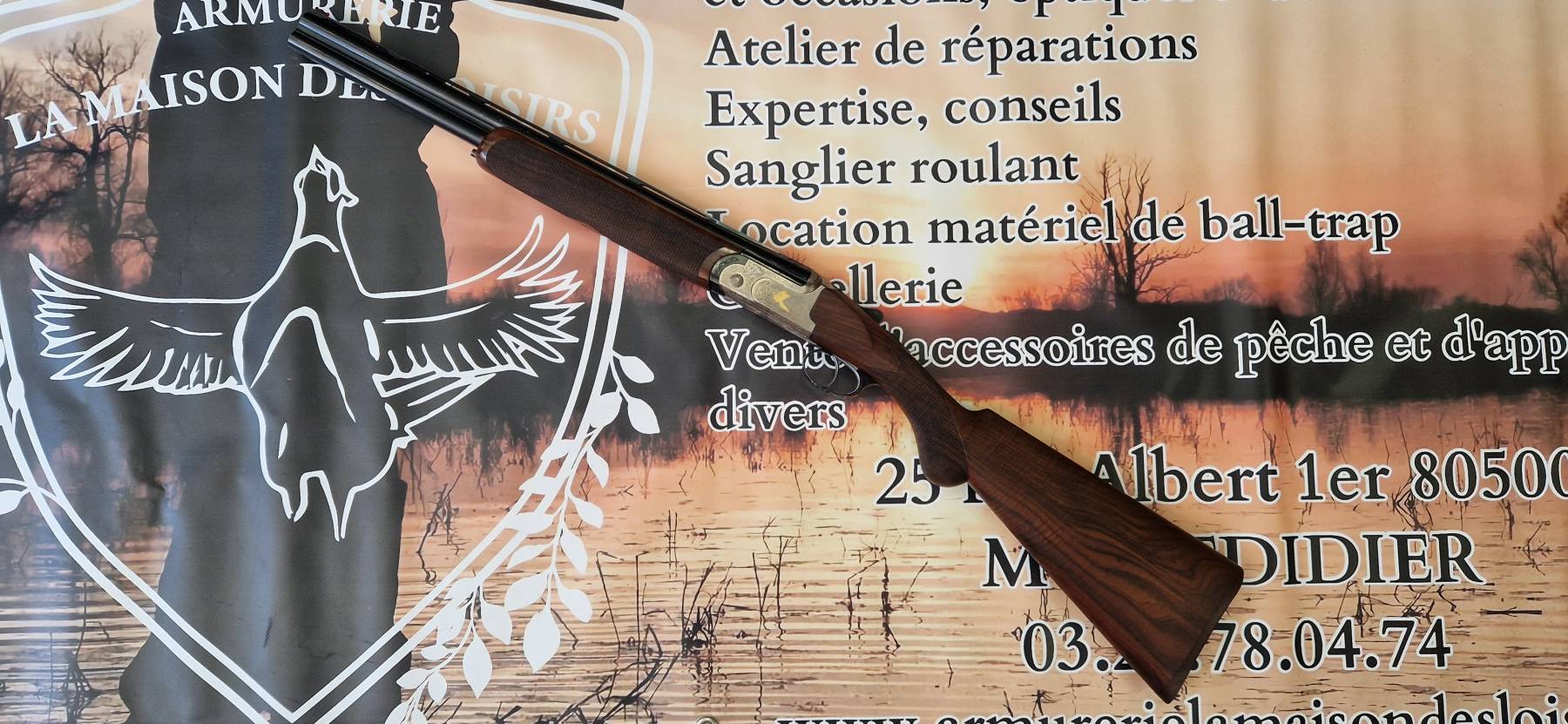 Fusil superposé RIZZINI Aurum calibre 20